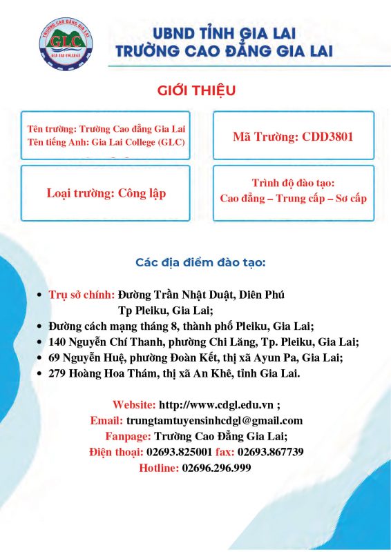 Trường Cao Đẳng Gia Lai