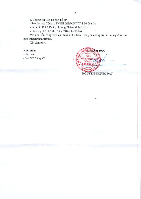Trường Cao Đẳng Gia Lai